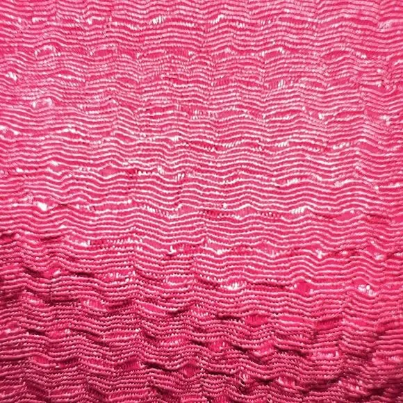 Ship N Shore Vintage 80s Womens L Blouse Red Button Up Rayon Top Back Bow Tie - Picture 7 of 9